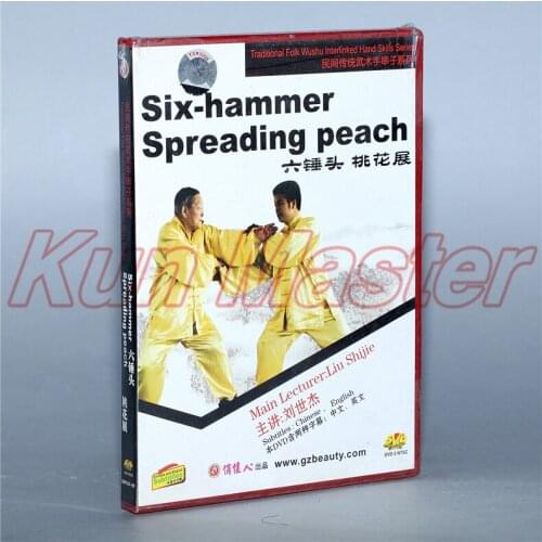 Traditional Folk Wushu Six-hammer Spreading Peach Kung Fu Teaching Video English Subtitles 1 DVD