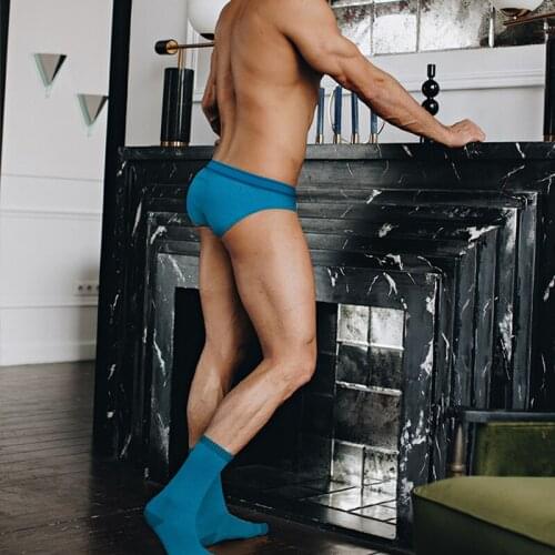 0850 Briefs Sexy Men Underwear Breathable Cotton Underpants Slip Hombre Cuecas Simple Fit Soft Penis Pouch New Comfort Panties