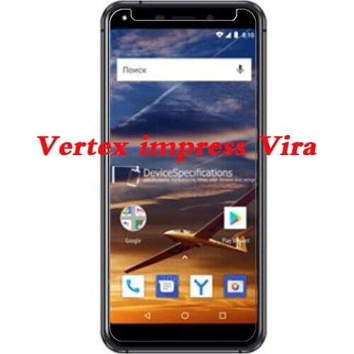 For Vertex impress Vira Glass Screen Protector 2.5D 9H Premium Tempered Glass For Verteximpress Vira Phone Film