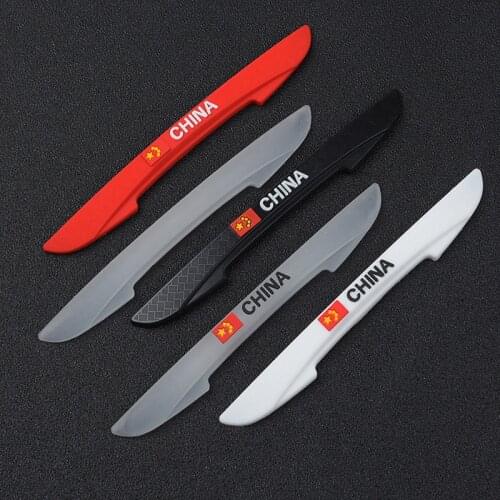 4Pcs Auto Car Door Edge Protection Guards Buffer Trim Molding Protection Strip Scratch Protector Car Door Crash Bar for BMW Audi