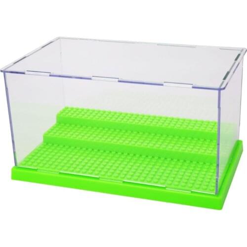 Display Case Box Dustproof ShowCase For Blocks Building Blocks Bricks Toy
