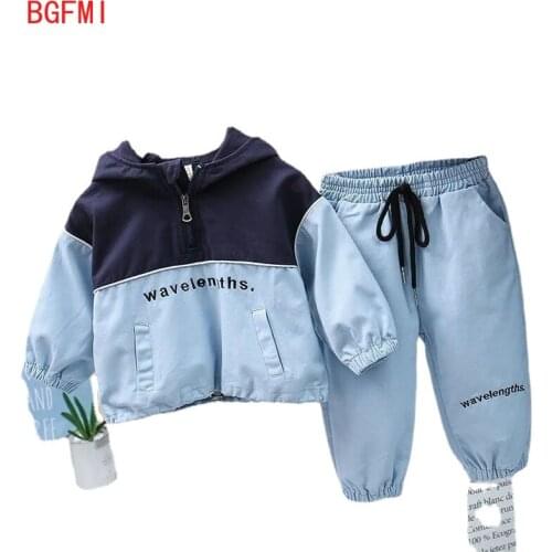 Fashion Baby Boy Girl Clothes Set Windproof Hoodie+Pant 2 PCS teenager Kids Sport Clothing Sets Long Sleeve Spring Fall Summer