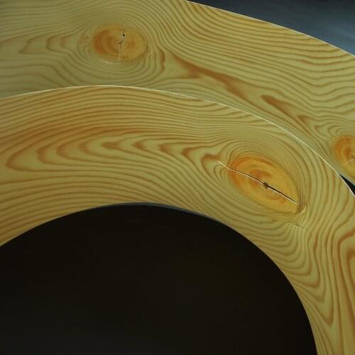 Natural Knotty Pine Wood Veneer