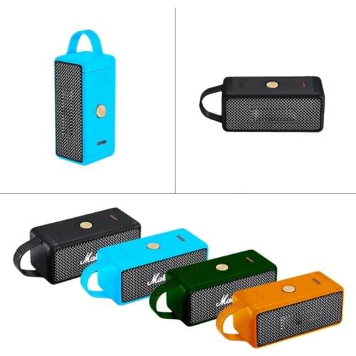 G99B Dust-proof Protective Cover Anti-fall Speaker Case Silicone Case Shell Compatible with-M-ARSHALL EMBERTON Speaker