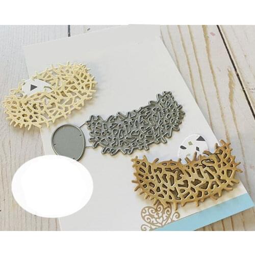 Crafts BIRDS NEST flower DiesCutting Dies Scrapbook Dariy Decoration Stencil Embossing Template DIY Greeting Card Albums 2021