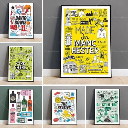 90s Retro Poster, Nineties Pop Culture, Illustrated Art Print