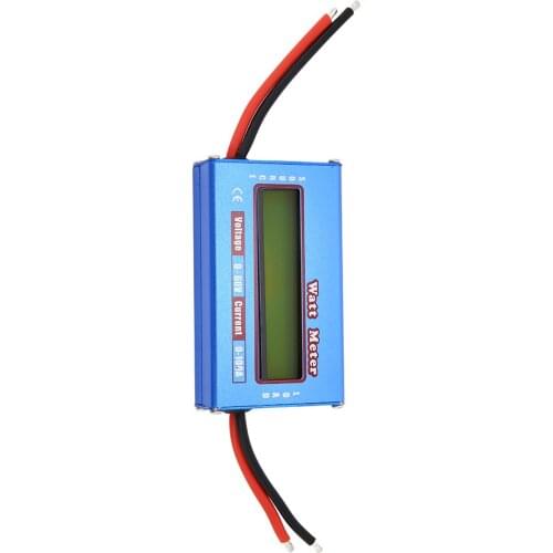 High-Precision Digital LCD Wattmeter Power Meter DC 60V 100A /150A Watt Meter Checker Balance Voltage Analyzer RC Tools