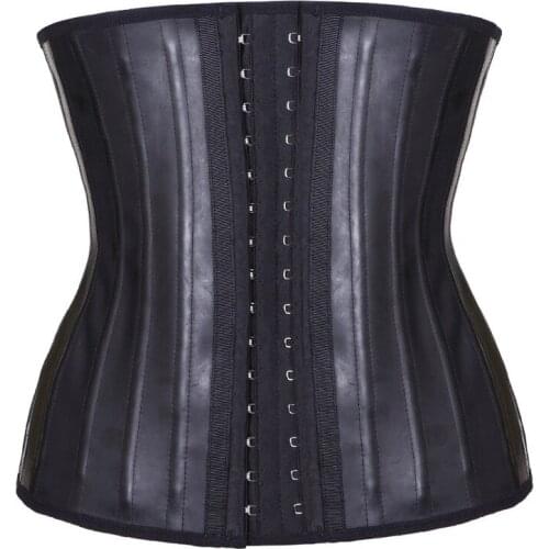 Wonder Beauty Latex Corset Waist Trainer Shaper Weight Loss Waist Cincher for Women Underbust Korset