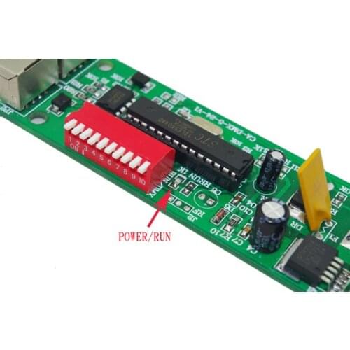 3 CH dmx512 dimmer Controller,3 channel dmx512 dimmer 3CH RGB DMX512 decoder,RJ45 CA-DMX-BAN