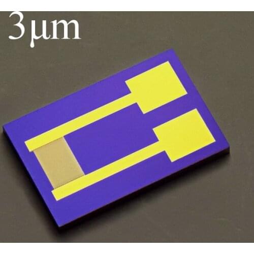 3micron Silicon-based Interdigital Electrode Capacitor Array MEMS Gas Biosensor with High Stability for Photoelectric Detection
