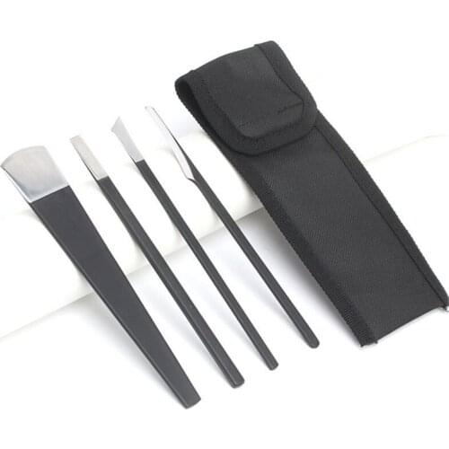 4Pcs/Set Toe Pedicure Knife Tools Cutters For Manicure Cuticle Tools Dead Skin Corn Removers Nail Foot Care Kit Accessories