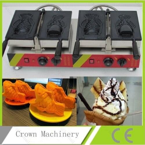 Electric Ice cream fish taiyaki ;Electric fish taiyaki maker machine
