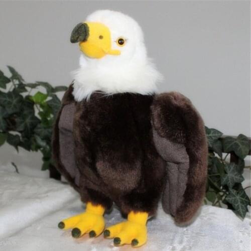 Fancytrader Stuffed Owl Animal Toys Soft Simulated Flying Birds Eagle Sea Gull Doll 30cm 12inch