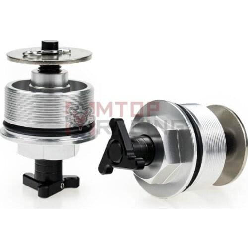 Preload Fork Caps For Kawasaki Zephyr X 2002-2007 41mm Tri Adjust Fork Bolts 03 2003 2004 2005 2006 2007