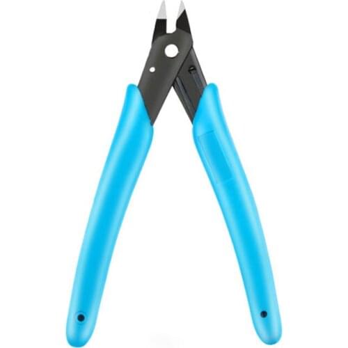 1Pcs Blue Clipper nail decoration remover Picker Rhinestone Nail Cutter Scissors Plier Manicure Tool Mini Nail Scissors Pedicure