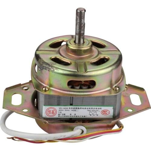Washing machine motor yd-140w capacitor operated asynchronous motor 140W 220V 13A washer dehydration motor