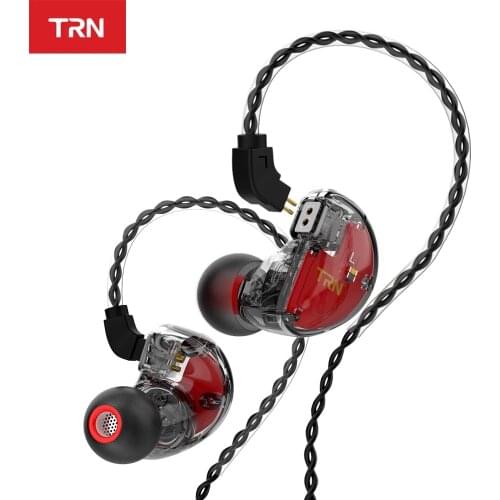 TRN V30 2BA 1DD Hybrid In Ear Earphone IEM HIFI Monitor Running Sport Earphone Earplug Headset 2Pin Detachable BA5/ST1/V80/V90