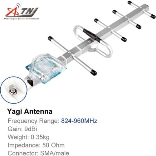 New Arrival ! High gain 7dbi , 800-900mhz Outdoor Yagi Antenna for GSM 2G 3G Signal Booster