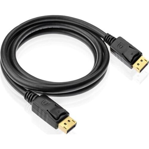 DP Male to DP Male Cable Display Port DP Cable Male to Displayport Male for DELL HP DP LCD monitors HD 1080P Cable 1.8m/180cm