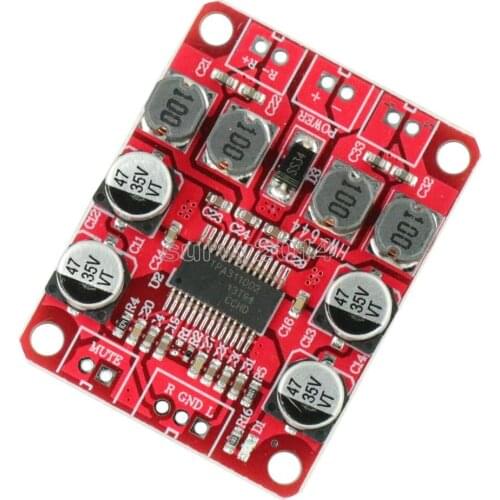 TPA3110 Audio Digital Amplifier Board DC 12V 2X15W Dual Channel Stereo Sound Board DIY Subwoofer Filter Volume Control for Car
