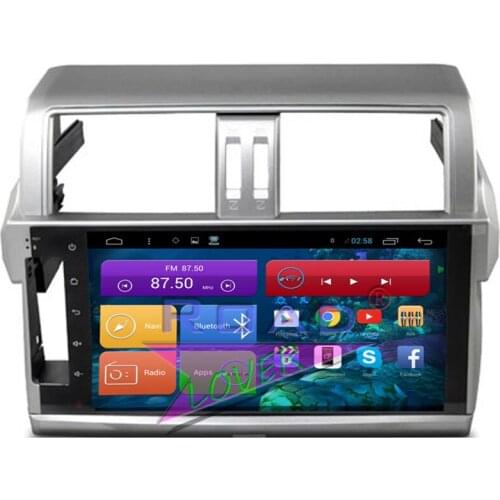Roadlover 10.2Inch Android 7.1 Car Multimedia Player For Toyota Prado 2014- Stereo GPS Navigation NO DVD Magnitol Audio NO DVD