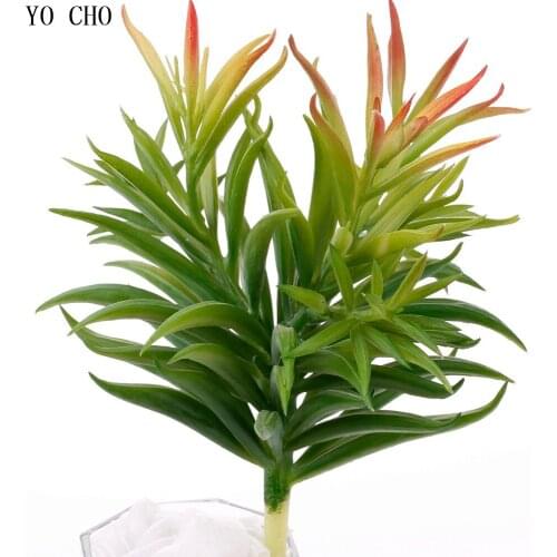 High quality succulent plants plastic Dianthus simulation plants silk flowers artificial plants for decoration home fake plants