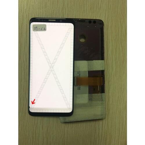 For LCD Burn Dead pixels AMOLED LCD For Samsung Galaxy S8 G950 G950F LCD Display Touch Screen Digitizer 100% Tested With Frame