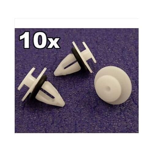 10x For BMW X6 E71 E72 Plastic Trim Clips for Side Skirts, Rocker Cover Mouldings