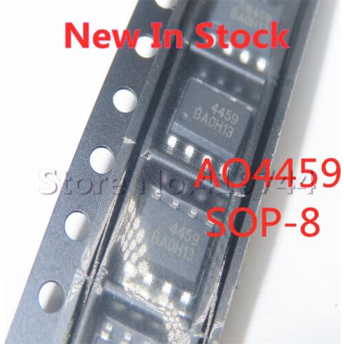 5PCS/LOT AO4459 4459 SOP-8 P channel -30V/-6.5A MOSFET In Stock NEW original IC