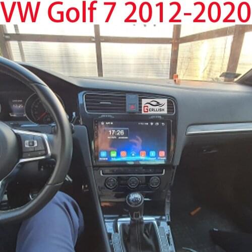 For Volkswagen VW Golf 7 2012 -2020 Android Auto Autoradio Bluetooth Apple Carplay Wireless Car Audio Radio 1 Din Gps Coche Wifi