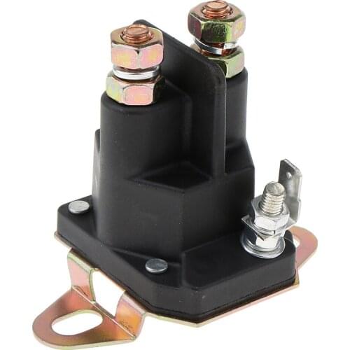 Black Metal Tractor Electrical Solenoid Relay Replaces Murray 7701100MA/7769224MA/94613MA