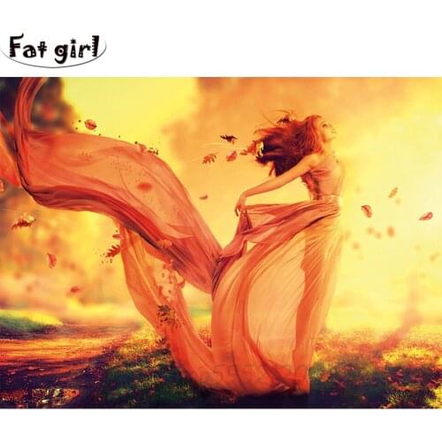 Beauty with Flying skirt diamond painting mosaic 5D cross stitch diy diamond embroidery wall art hand drill Craft no frame