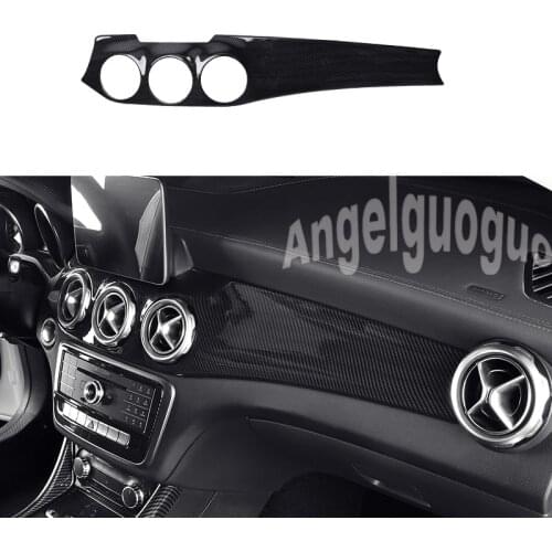 Angelguoguo Center console Cover Trim For Mercedes Benz A/GLA/CLA Class C117 W117 2012-2017 Car Accessories For Left Hand Drive