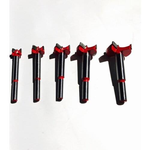 5PCS/SET 15MM 20MM 25MM 30MM 35MM TCT Wood Hinge Boring Hole Saw Drill Bit Cutter Set Auger Carbide Tip wood plastic drilling