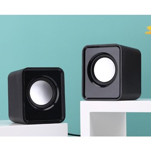 Portable Mini USB 2.0 Speakers Music Stereo For Computer Desktop PC Laptop Notebook Home Theater Party Loudspeaker