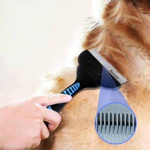 Pet Hair Deshedding Comb Pet Dog Cat Brush Grooming Tool Hair Removal Comb For Dogs Cats comb