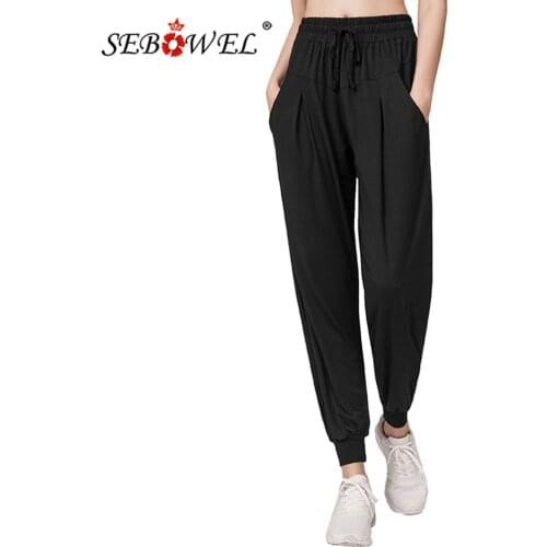 Женские спортивные брюки SEBOWEL China At AliExpress