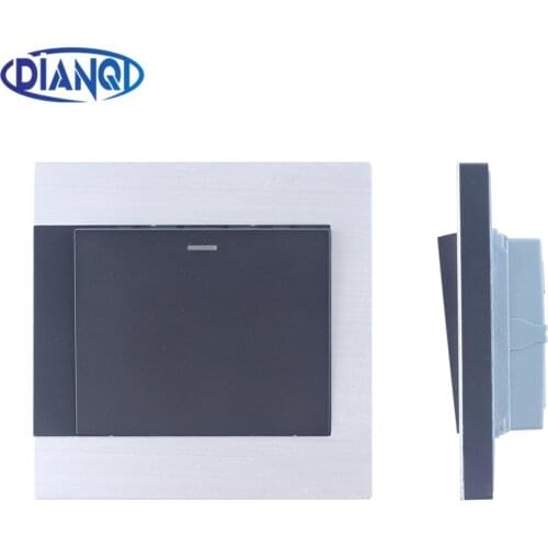 Household wall switch touch light lamp access control the switches AC 110-250V 10a 1 gang 2 way black white high quality