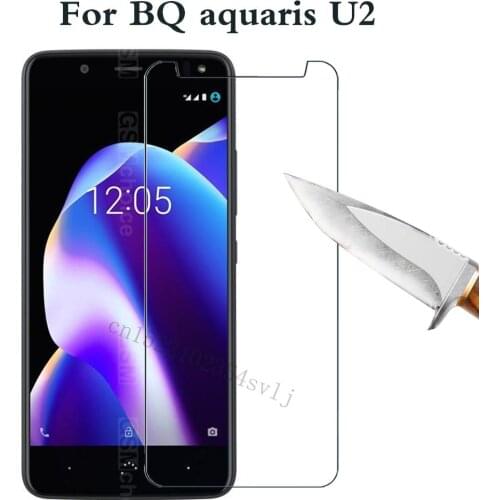 Tempered Glass for BQ aquaris U2 LITE Smartphone Explosion-proof 9H Protective Film cover Screen Protector