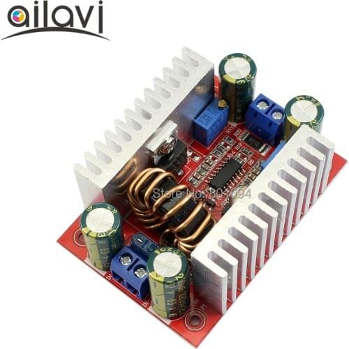 400W High Power 9V-50V to 10-60V36V48V DC-DC CC CV Boost Power Supply Module LED Boost Drive Laptop Battery Charging