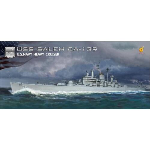 VeryFire VF700908 1/700 USS SALEM CA-139 U.S NAVY CRUISER