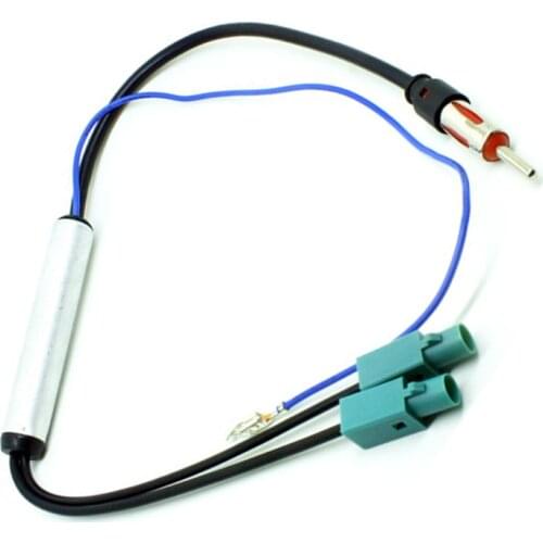 Car Radio Aerial Antenna Adapter Cable wire Dual Fakra for Audi A3 A4 Rs4 S4 TT for Volkswagen for Jetta Beetle Tiguan Passat