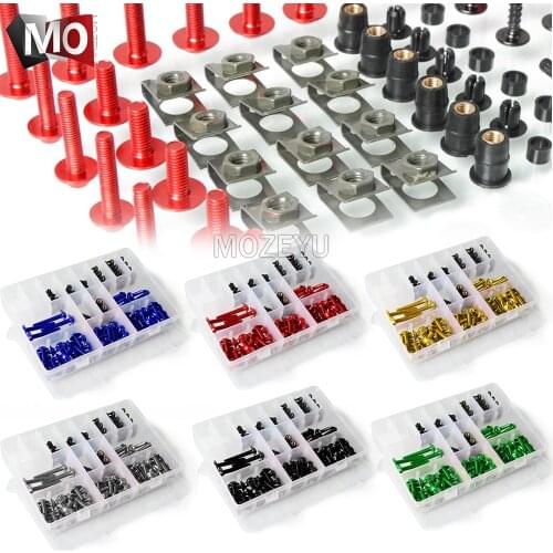 For HONDA CB125F CB125R CB1300/ABS/S/Super Four/X4 SC38 CB 1300 Motorcycle Full Fairing Bolt Kit Nuts Screws Clips Complete Set