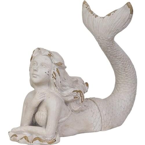 French Decor retro home accessories Creative Desktop Mermaid Decor retro Decor