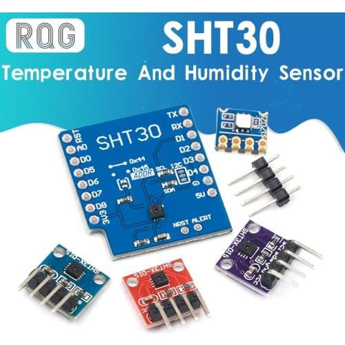 SHT30 SHT31 SHT35 temperature and humidity sensor module I2C communication numeric wide voltage