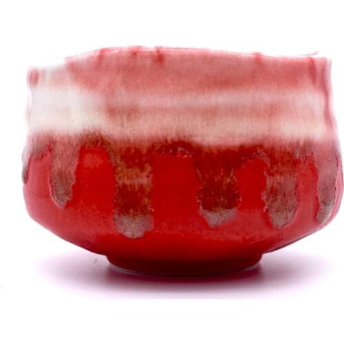 New colorful glaze handmade Japanese Matcha Chawan Korean style matcha bowl Matcha Ceremony Set Accessory