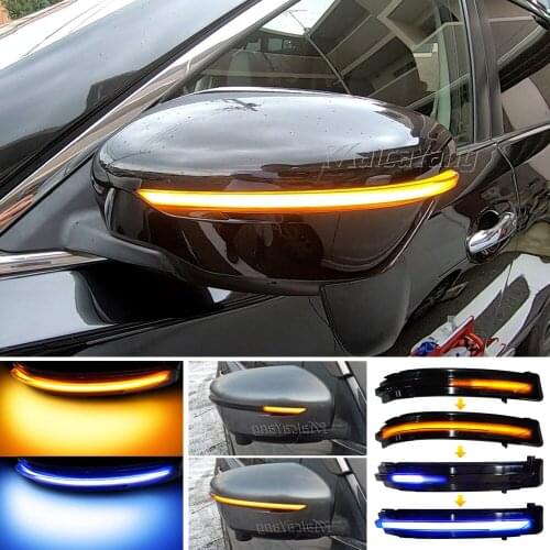 Sequential Dynamic Side Mirror LED Turn Signal Light For Nissan X-Trail T32 Rogue Qashqai J11 Murano Z52 Juke Navara Pathfinder