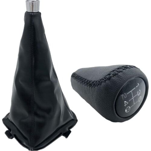 5 Speed For Great Wall Hover H3 H5 2010 2011 2012 2013 PU Leather Gear Shift Knob Lever Pen Collars Dust Cover Case Collars