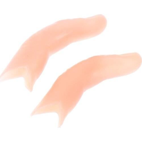 1pc Fake Finger Sixth Middle Finger Appearing And Vanishing Magia Kids Toy Fake Finger Toys