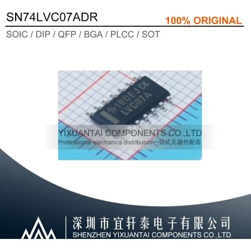 50pcs/lot 500pcs/lot 1000pcs/lot Free shipping 100% original SN74LVC07ADR SN74LVC07AD SN74LVC07 74LV07 SOP14
